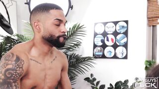 His 1St Time! Breasty Mother I'd Like To Fuck Shows The Fresh Boyz How It's Done!