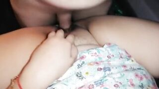 Stranger bang my wife in car and cum in her twat, dogging wife