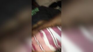 Quickie with light skin with people in the other room