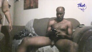 BBC Goes 1St whilst Spouse records Tag Team big beautiful woman Latin Babe Housewife Mother I'd Like To Fuck Ebony Knob Creampie Cumslut