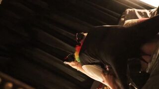 Mandi May takes Dracula's large schlong