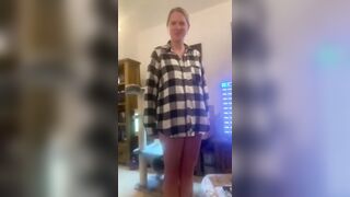 Mama undresses in front of step son shows him what this chab can’t have
