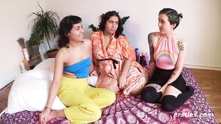 Ersties: 3 Sexy Hotties Have Lesbo Sex With a Toy