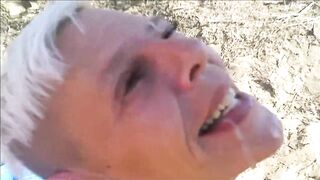 CoraBitch Collects a lot of Goo in Maspalomas