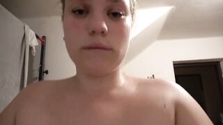 Excited bulky likes to screw in the kitchen with the neighbour