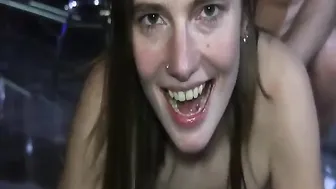 Insatiable teen fist screwed and skewered at every end