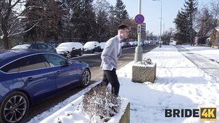 BRIDE4K. Bride Needs Jock In Advance Of Wedding