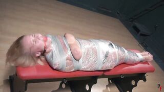 Darina has multiple orgasms Mummification with magic wand 1