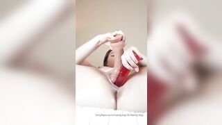 Double vaginal masturbation (Mandy Kay)