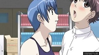 Classmate Teased With A Hawt Oral-Job & Titty Screw - Uncensored Anime