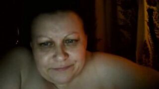 Hawt Russian aged mommy Maria play on skype