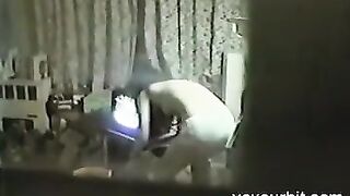 My neighbour in no thing but panty voyeured thru window