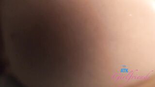 Hooking up with recent amateur Zoe Zimmer sucking boobs and eating her out GFE POV