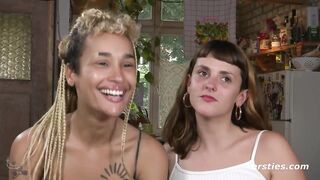 Ersties: Hot Angels Have A Fun Sexy Lesbo Joy Jointly