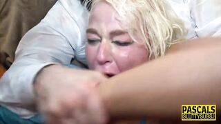 Breasty mother i'd like to fuck gets dominated and contorted