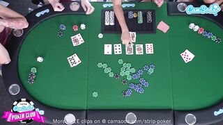 four lustful angels play show off their titties