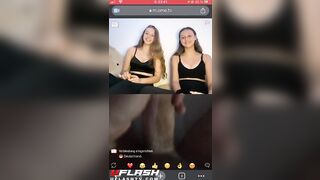 two Teens penis flash #4