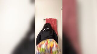 Chubby butt Latin Babe twerking (LARGE BUTT, Large Booty, Large Butt, Large Butt, Large Booty, Large butt, Large Booty)
