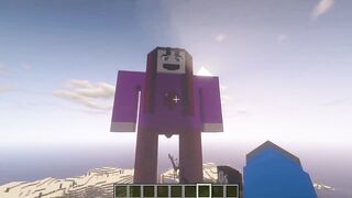 They came from one more world Giantess (minecraft)