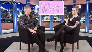 PURE CFNM HD - CFNM redhead British chick sucks ramrod in live TV show