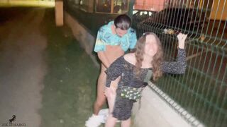 This Babe was alone on the street and I kept her company...