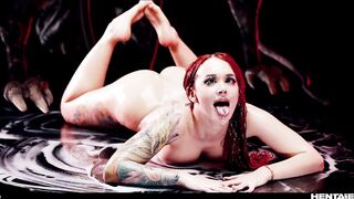 Monster Cumflation - All the way throughout - Purple Floozy