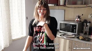 Dice game: Poses, abode areas, orgasms and creampie - MyBadReputation