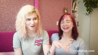 Ersties - Hawt Angels From the UK Have Sexy Lesbo Sex