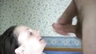 homemade interracial Male+Male+Female trio with double penetration