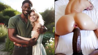 My charming GOLDEN-HAIRED WIFE being totally broken into by NEGAO GIFTED - her recent steady lover!