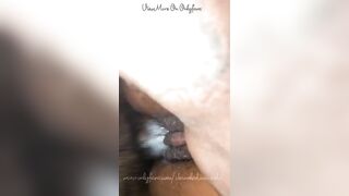 Taut Creamy Vagina Black Takes Unfathomable BBC Strokes , This Guy Came three Times