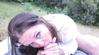 A Hot Older mother I'd like to fuck Park Ranger Sucks And Screws A Lost Hiker Untill This Chab Discharges his Load On Her Biggest Melons.-Roxie the mother I'd like to fuck Park Ranger