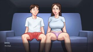 Summertime Saga - Step sis wanted a admirable screw after our date (Jenny)