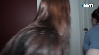 Lewd Household (Part two): Curious Step-Sisters Spy on Step-parents and Ignite Their Own Excitement