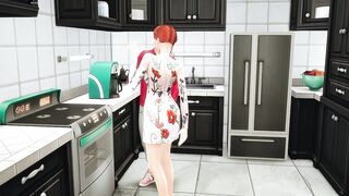 Free - Aged woman catches her stepson masturbating in his room and suggests to aid him by having sex with him