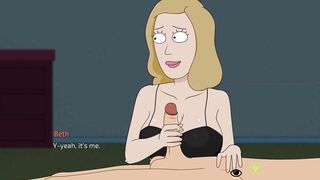 RICK AND MORTY A WAY BACK HOME - BETH TTS DONE WITH AI SPEECH GENERATOR
