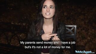 Public Agent Spanish girl twat pounded by a stranger