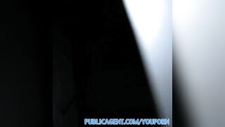 PublicAgent That babe earns supplementary Xmas money by banging my large schlong