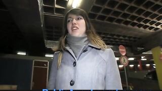 PublicAgent Lyda has sex in my car for money to buy garments