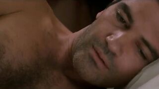 Angelina Jolie Undressed Couch Scene with Antonio Banderas