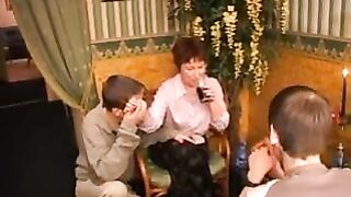 Step Mommy & 4 boyz at bar