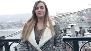 GERMAN SCOUT - LARGE NATURAL BOOBS TEEN JOSEPHINE PICKUP SCREW