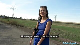 Public Agent Taut hawt Czech bald twat drilled outdoors