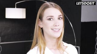 Alexis Crystal Slender Czech Bitch Drilled In The Throat And Booty By A Large Schlong - LETSDOEIT