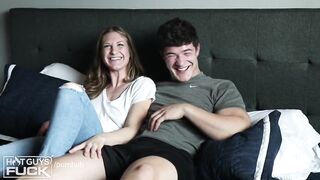 Extremely Educated Italian Knob Bangs Sexually excited Freshmen College Teen