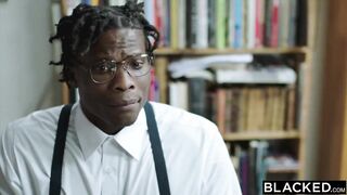 BLACKEDRAW Cuckold wife is obsessed with BBC