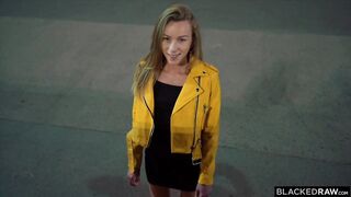 BLACKED RAW Playgirl screwed in interracial group sex