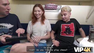 VIP4K. Youthful playgirl was lust anal screw and oral sex with a stranger. Hawt sex with Mia Murkovski & An