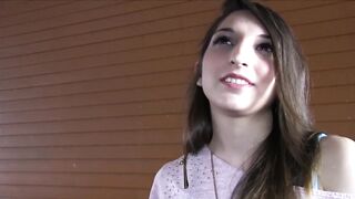 PublicAgent Hawt Spanish brunette hair banged