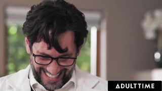ADULT TIME - Silly Katrina Colt Screwed In Each Aperture By Team Of Doctors For Sex Experiment! GROUP SEX